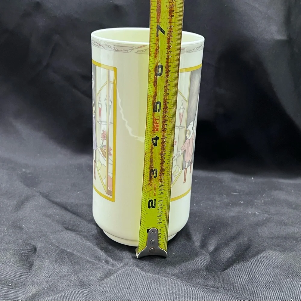 1987 Minton‎ Royal Doulton England Bone China Vase 6.5” - Golden Days - Vintage